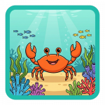 friendly crab